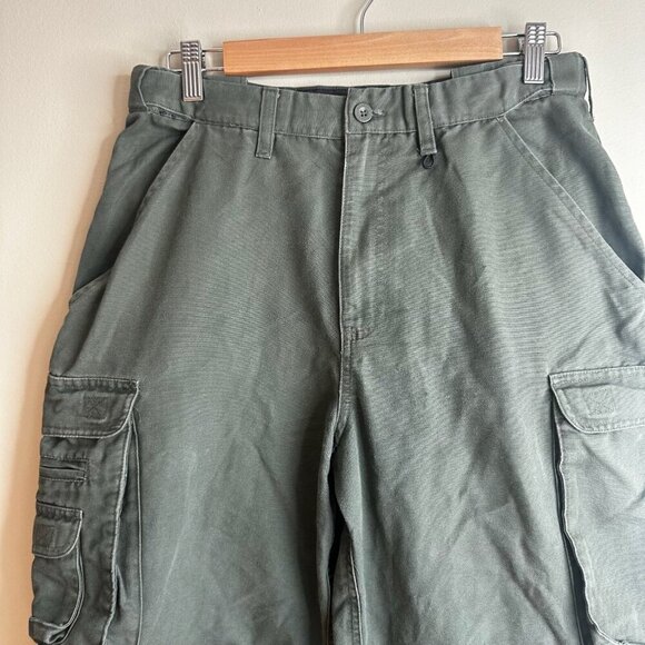 Boy Scouts of America Cargo Pants 30x27 Green Convertible Uniform Switchback - Picture 3 of 13